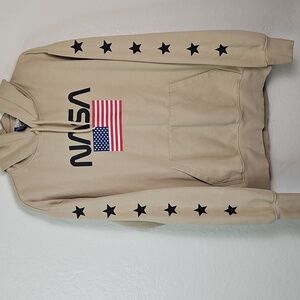 H&M Beige NASA Hoodie for Men